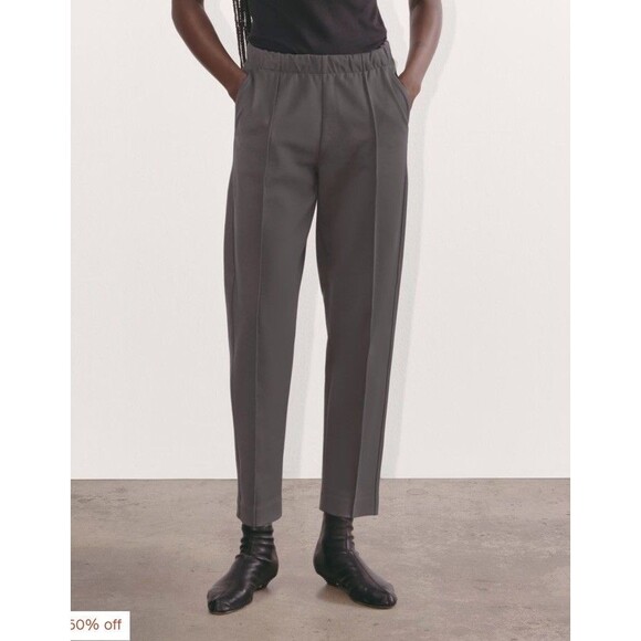 Everlane The Dream Pant Women's XS Charcoal Gray Pull On Tapered Ankle - Picture 1 of 12